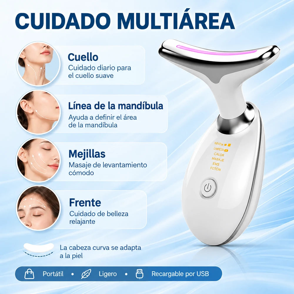 Masajeador Facial para Arrugas y Elimina Papada
