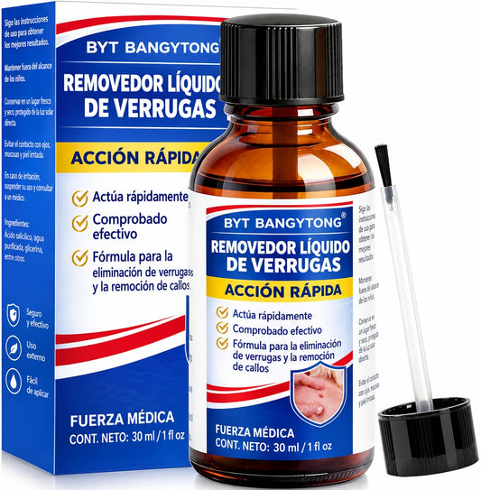 Eliminador de verrugas de acción rápida