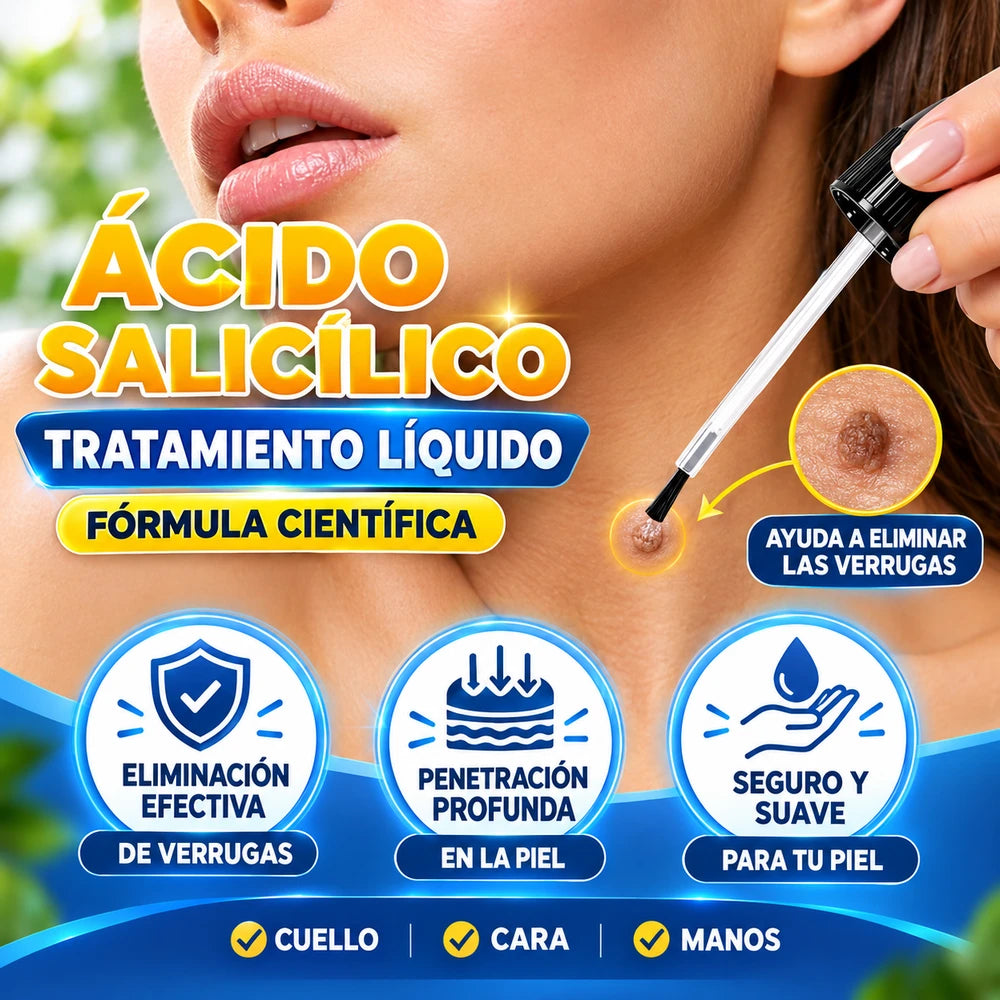 Eliminador de verrugas de acción rápida