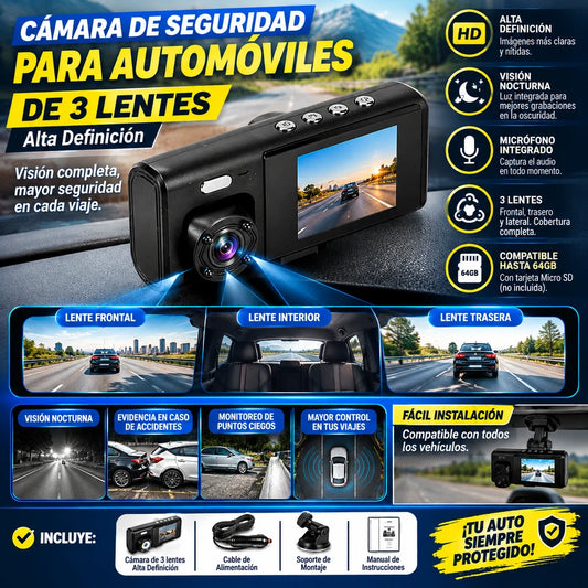 Cámara Vehicular – Captura Cada Momento de Cada Viaje