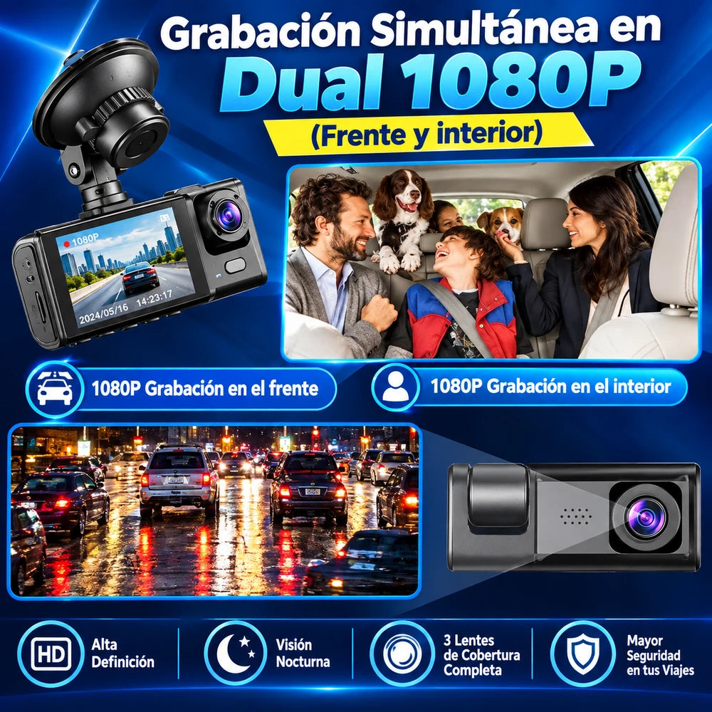Cámara Vehicular – Captura Cada Momento de Cada Viaje
